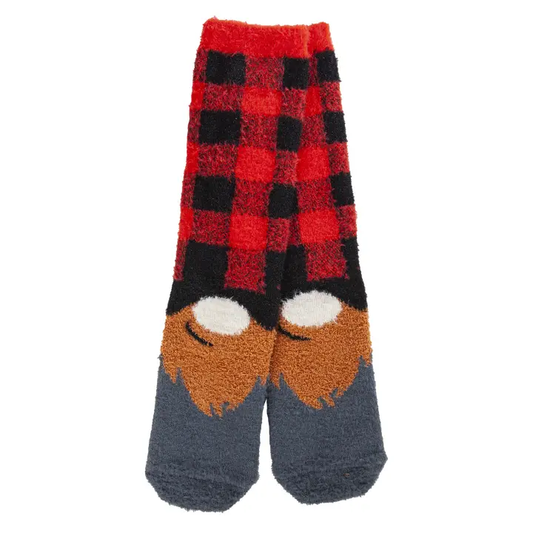 Cozy Crew Socks - Lumberjack Gnome - Shelburne Country Store