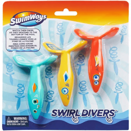 Swirl Divers Toys 3pack - Shelburne Country Store