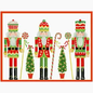 Caspari Row of Nutcrackers S/15 - Shelburne Country Store