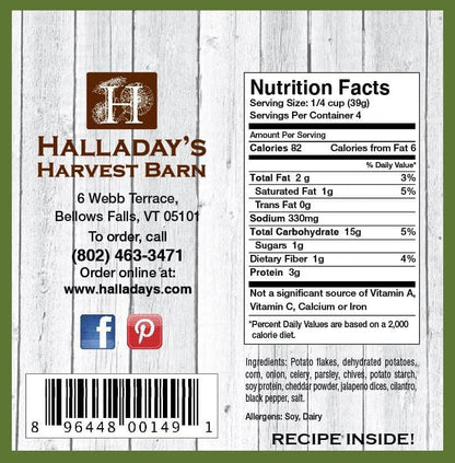 Halladay's Jalapeno Cheddar Chowder - Shelburne Country Store