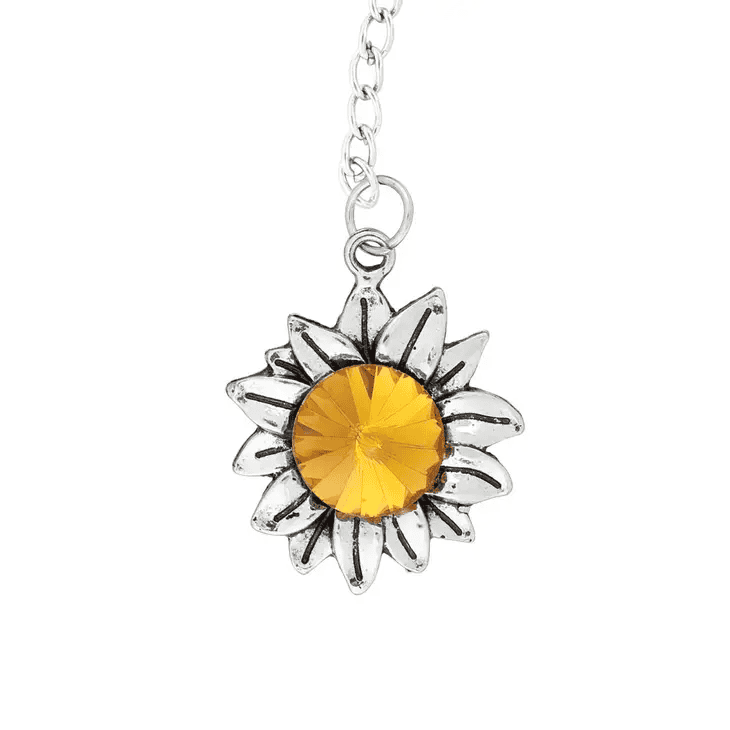 Crystal Glass Sunflower Tea Ball Infuser - Shelburne Country Store