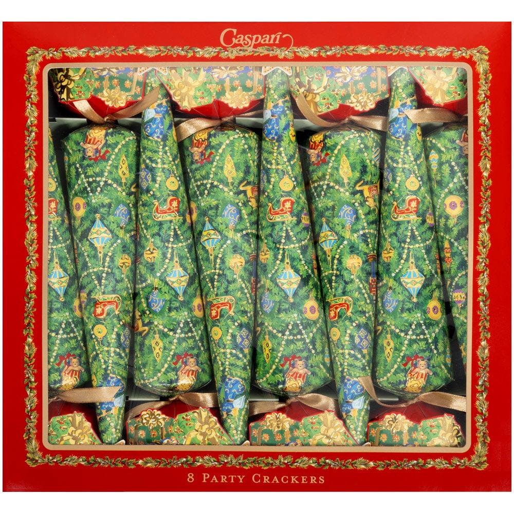 Christmas Cone Crackers Set of 8 - Shelburne Country Store