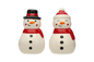 Salt & Pepper Shaker Set - Holiday Snowman - Shelburne Country Store