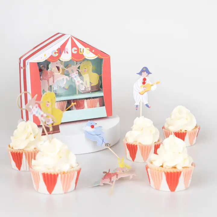 Circus Cupcake Set