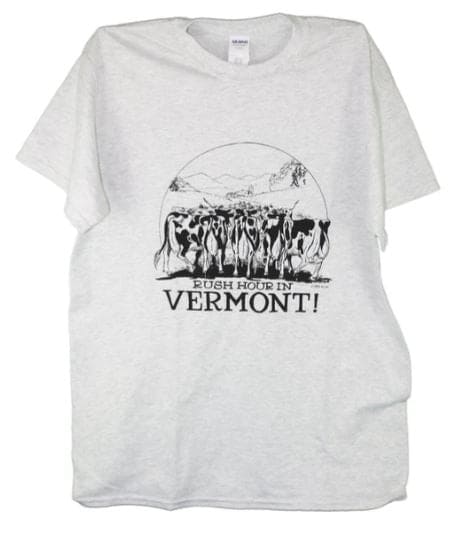 Rush Hour In Vermont Ash T-Shirt - - Shelburne Country Store