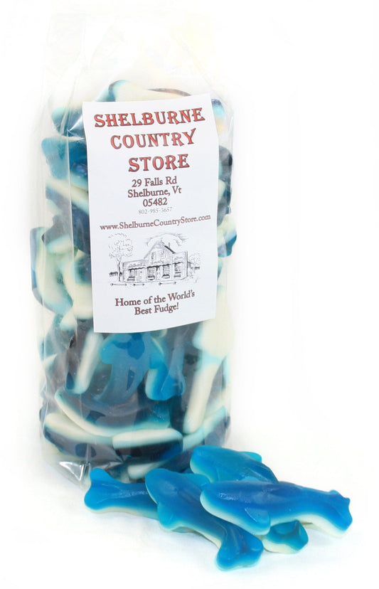 Blue Gummi Baby Sharks - 1lb - Shelburne Country Store