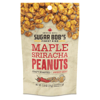 Maple Sriracha Peanuts - 2.5oz - Shelburne Country Store