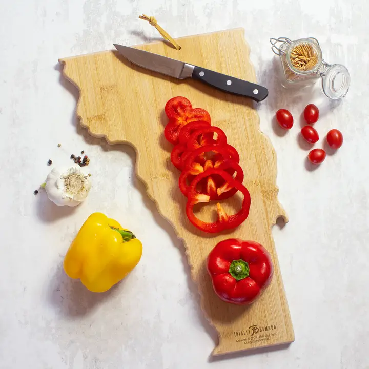 Vermont Bamboo Cutting Board by FK - Shelburne Country Store
