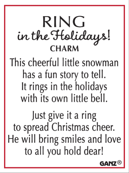 Ring in the Holidays Charm - Shelburne Country Store