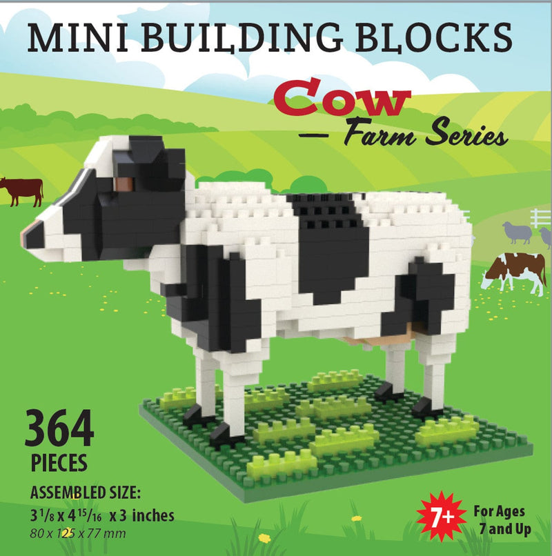Mini Building Blocks - Cow - Shelburne Country Store