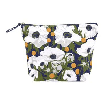 Anemone Poppy Pouch - Large - Shelburne Country Store