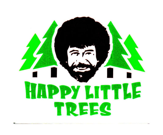 Happy Little Trees Sticker - Shelburne Country Store