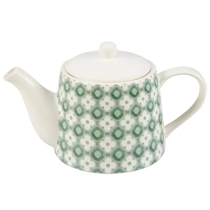 Floral Teapot  32 oz.