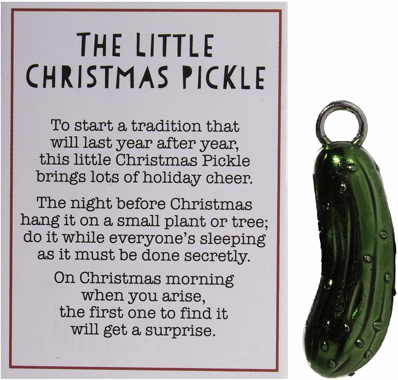 The Little Christmas Pickle Charm - Shelburne Country Store