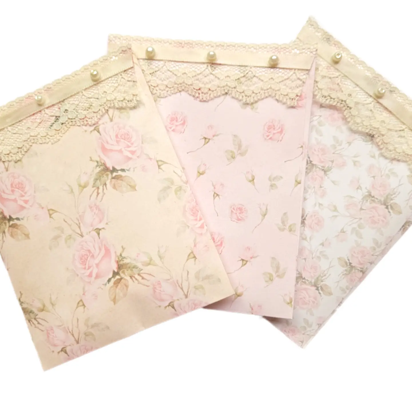 Pearl & Lace Rose Scented Drawer & Closet Sachet