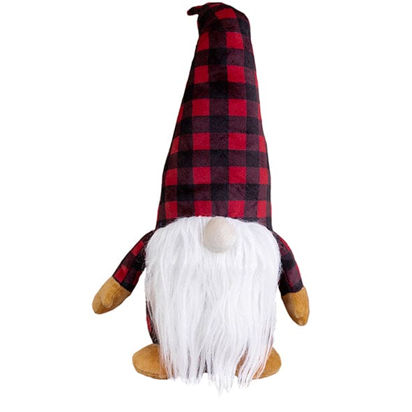 12" Woodsy Gnome - Plaid Hat - Shelburne Country Store