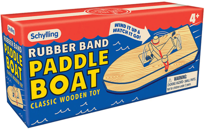 Rubber Band Paddle Boat - Shelburne Country Store