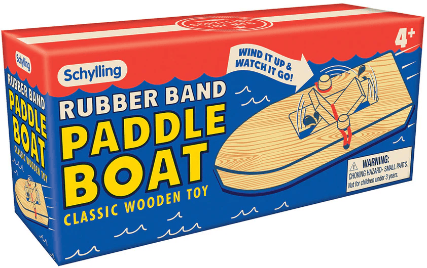 Rubber Band Paddle Boat - Shelburne Country Store
