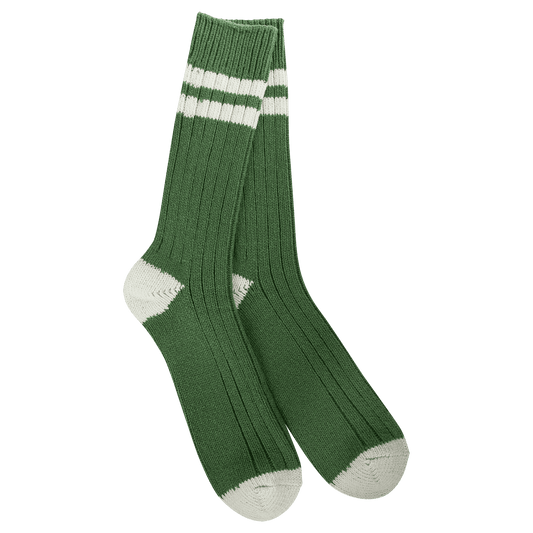Cotton Ragg Rugby Sock Crew - - Shelburne Country Store