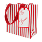 Stripes For Days Red/White Gift Bag - Shelburne Country Store