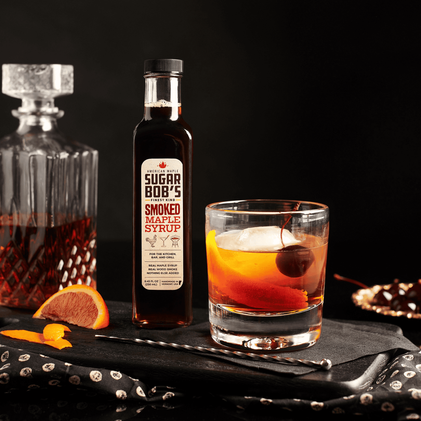 Smoked Maple Syrup 8.45oz - Shelburne Country Store