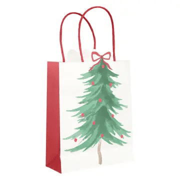 Tree Bow Gift Bag S/8 - Shelburne Country Store