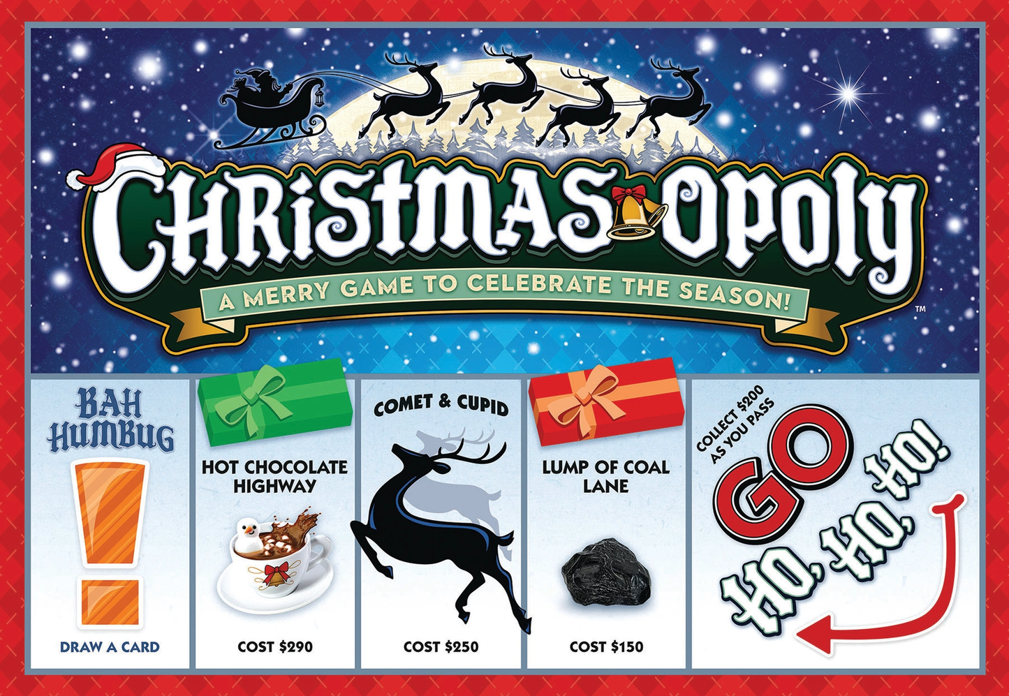 Christmas-Opoly Board Game - Shelburne Country Store