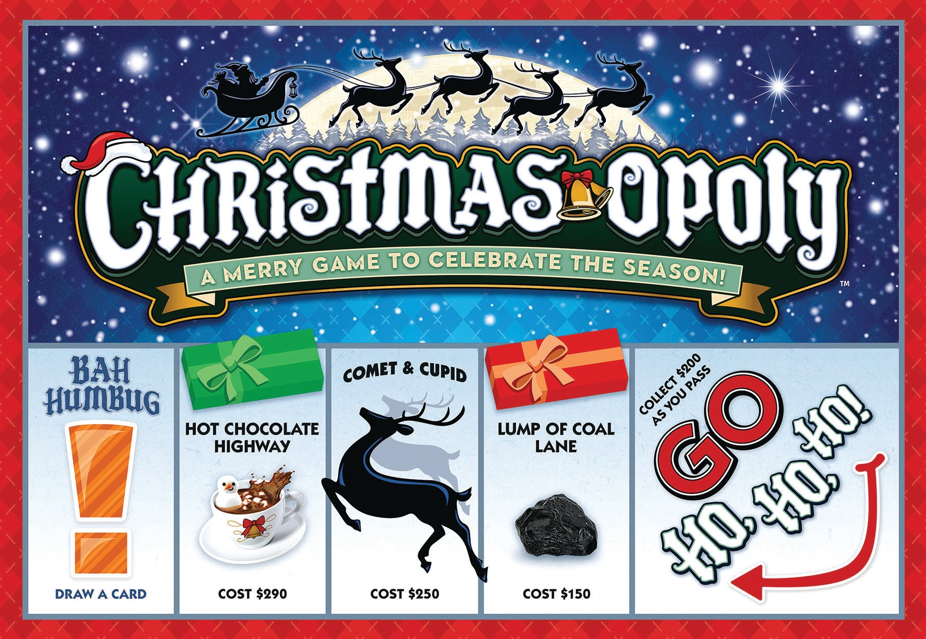 Christmas-Opoly Board Game - Shelburne Country Store