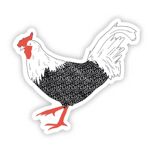 Red Rooster Sticker - Shelburne Country Store