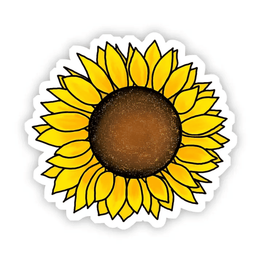 Sunflower Sticker - Shelburne Country Store