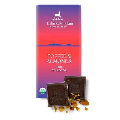 Lake Champlain Chocolate Organic 3 oz. Bar - - Shelburne Country Store