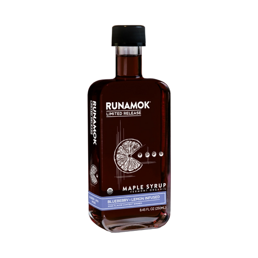 Blueberry & Lemon Infused Maple Syrup 250ml - Shelburne Country Store