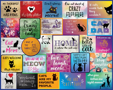 I Love Cats - 1000 Piece Puzzle - Shelburne Country Store