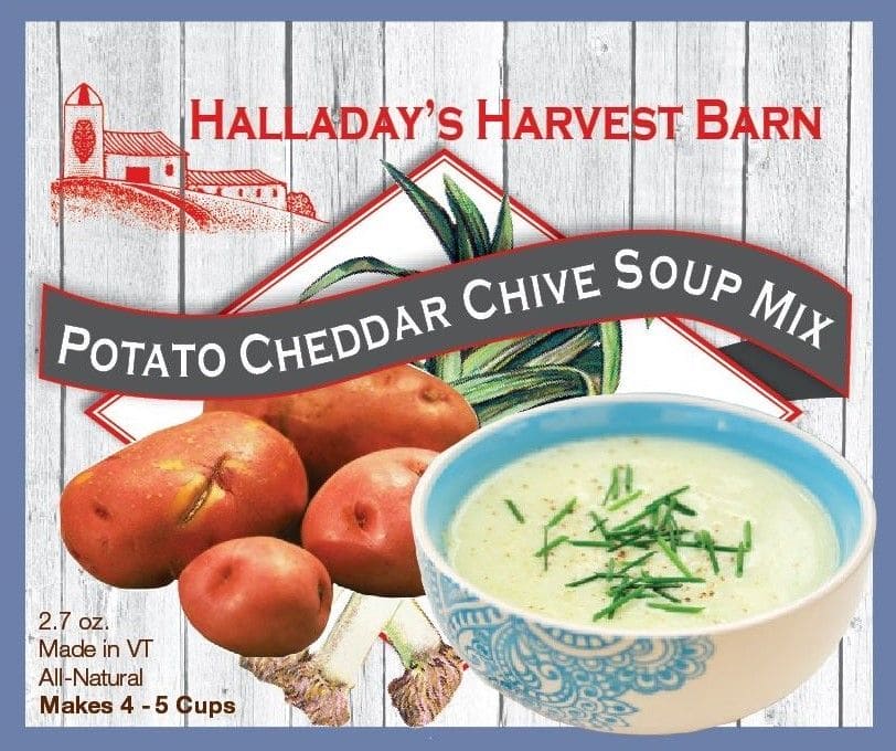 Halladay's Potato Cheddar Chive Soup - Shelburne Country Store