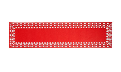 Snowflake & Tree Table Runner - Shelburne Country Store