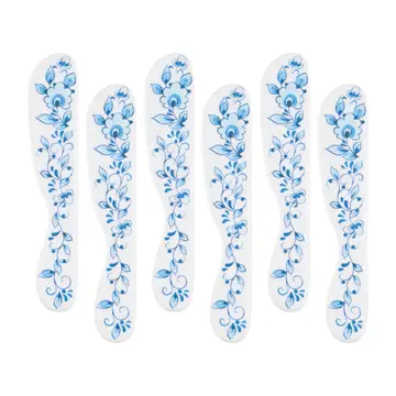 Blue &  White Melamine Cheese Spreaders Set/6 - Shelburne Country Store