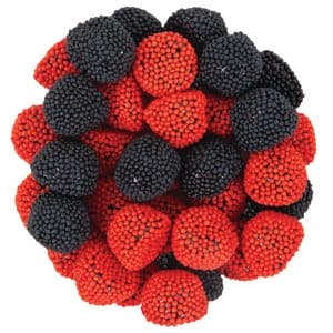 Verburg Gummy Black & Red Berries - 1 pound - Shelburne Country Store