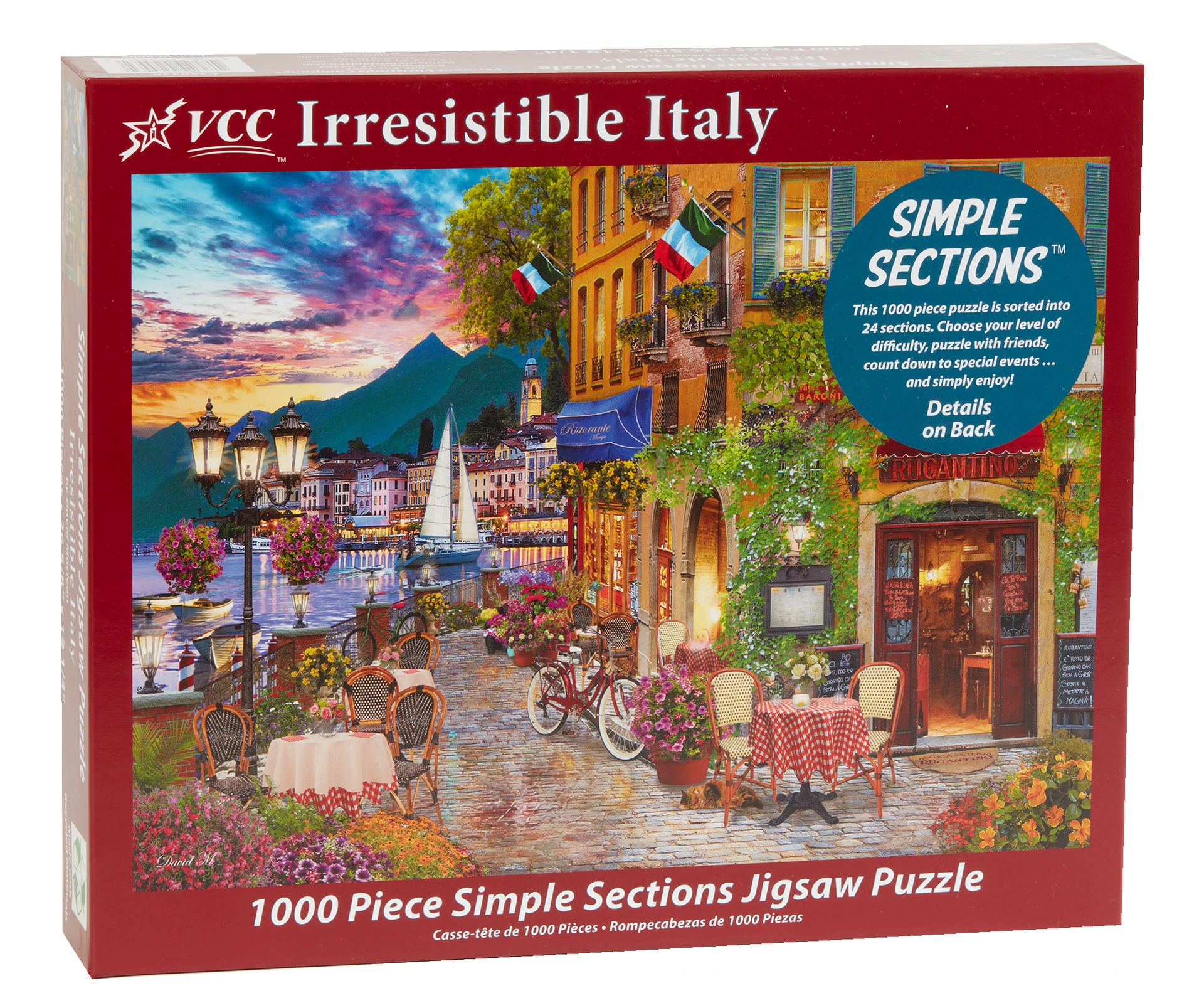 VCC Irresistible Italy Puzzle - 1000 pc - Shelburne Country Store