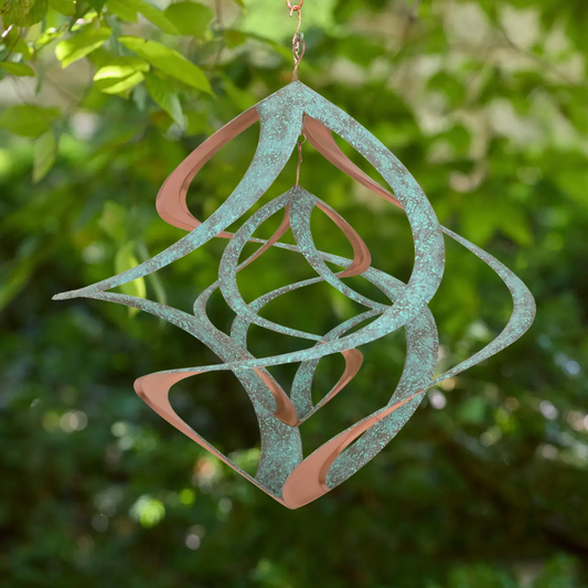 Copper & Patina Cosmix Garden Wind Spinner