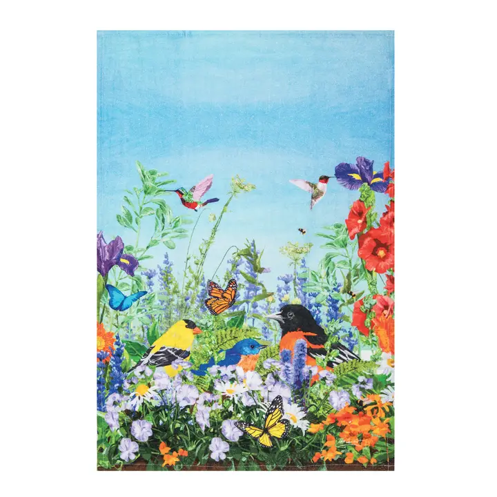 Bird Garden Paradise Kitchen Towel