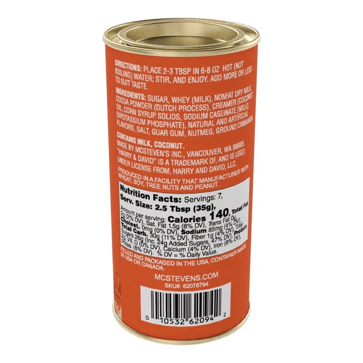 Harry & David Fall Pumpkin Spice Cocoa (9oz Round Tin) - Shelburne Country Store