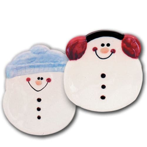 3" Mini Snowmen Dish - Winter Hat - Shelburne Country Store