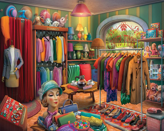 Thrift Store - 1000 Piece Jigsaw Puzzle - Shelburne Country Store