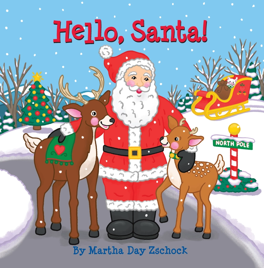 Hello, Santa! Board Book - Shelburne Country Store