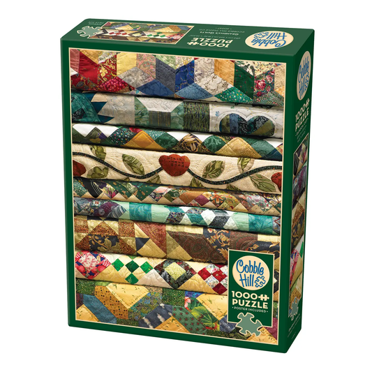 Cobble Hill Puzzle - Grandma's Quilts 1,000pc
