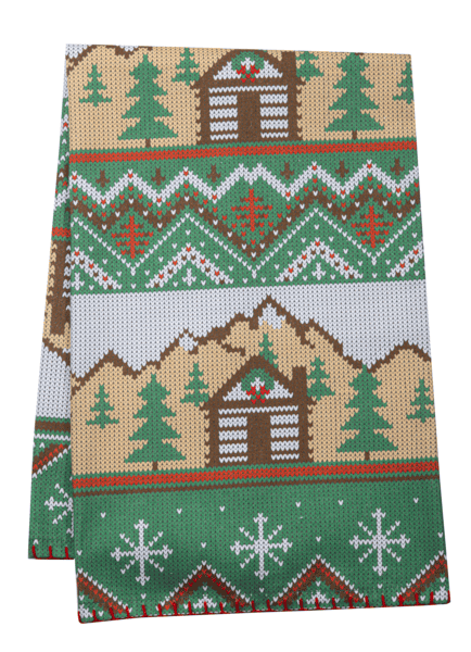 Holiday Icon Tea Towel - - Shelburne Country Store