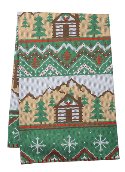 Holiday Icon Tea Towel - - Shelburne Country Store