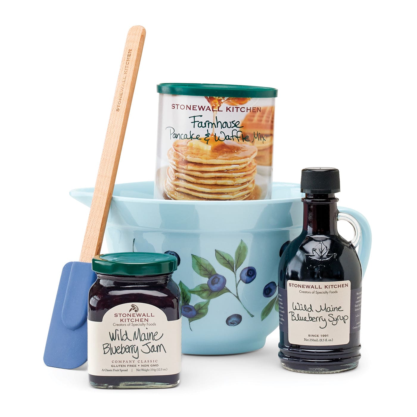 Stonewall Kitchen Blueberry Batter Bowl Gift Set - Shelburne Country Store