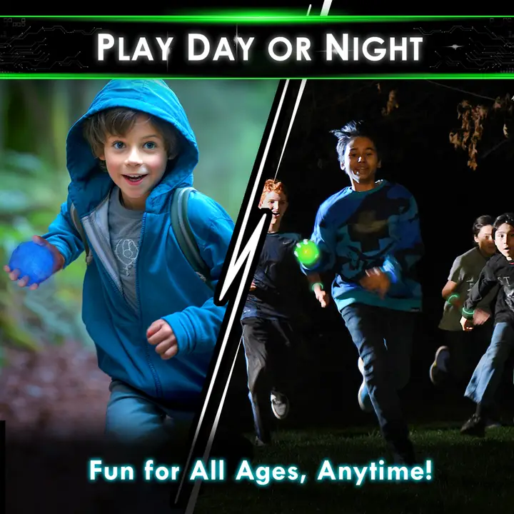 Capture the Flag Glow in Dark Outdoor Game