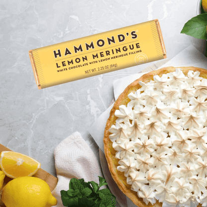 Hammonds Bar - White Chocolate Lemon Meringue - 2.25 oz - Shelburne Country Store